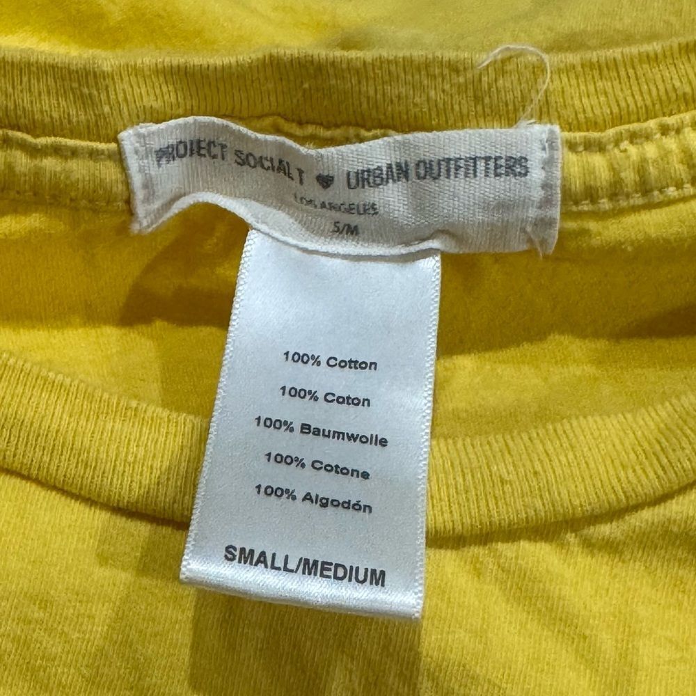 Urban Outfitters Project Social Tee Kind Energy Short Sleeve Shirt Women’s S/M - Picture 2 of 2